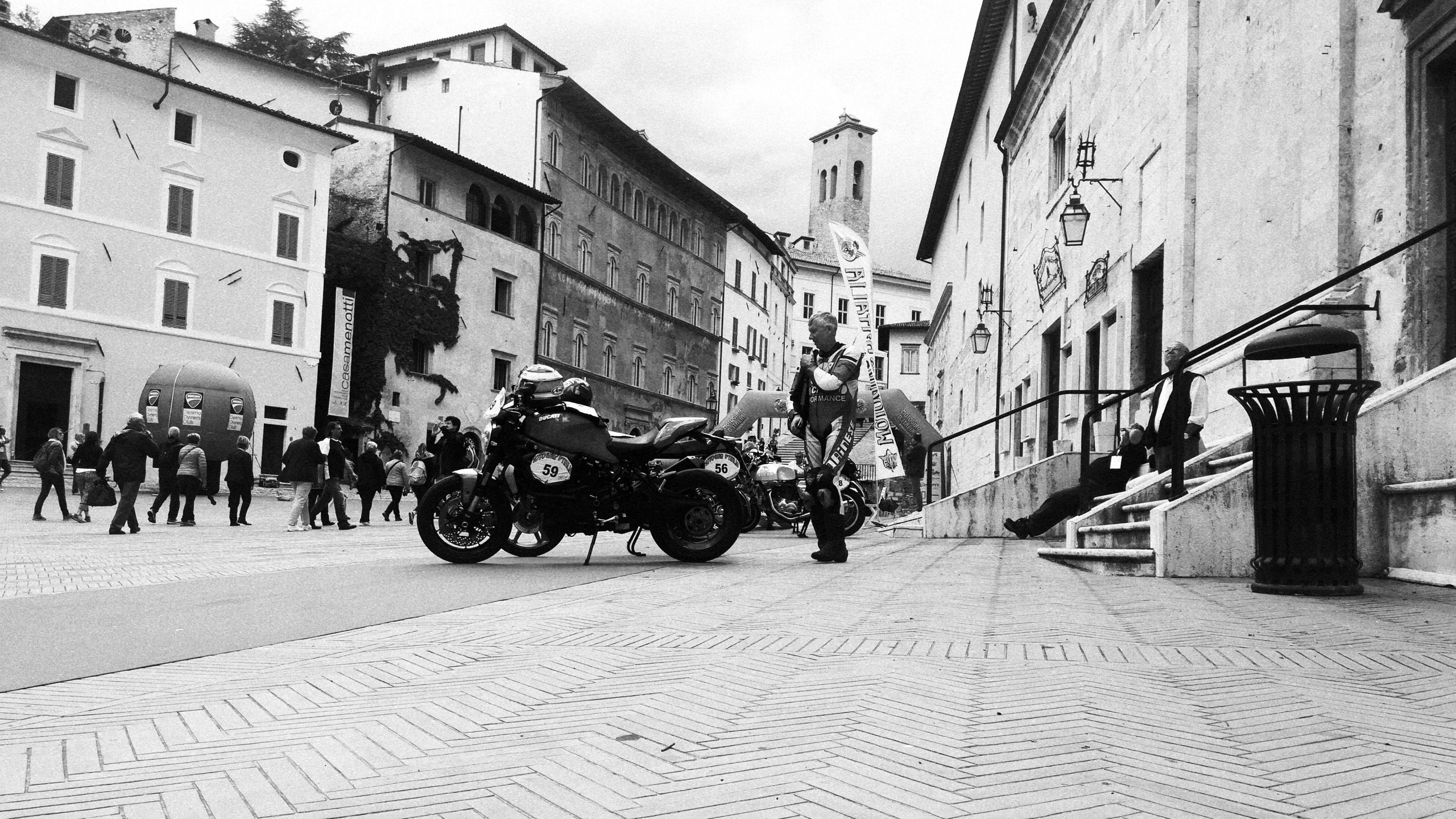 Landscape | 2020-05 | Biker, Spoleto | giovannipasiniphoto.com