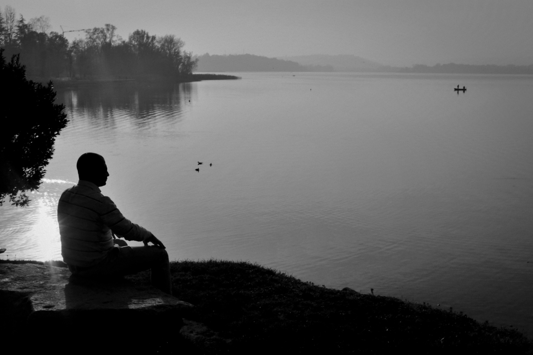 Landscape | 2021-01 | Lake, Pusiano | giovannipasiniphoto.com