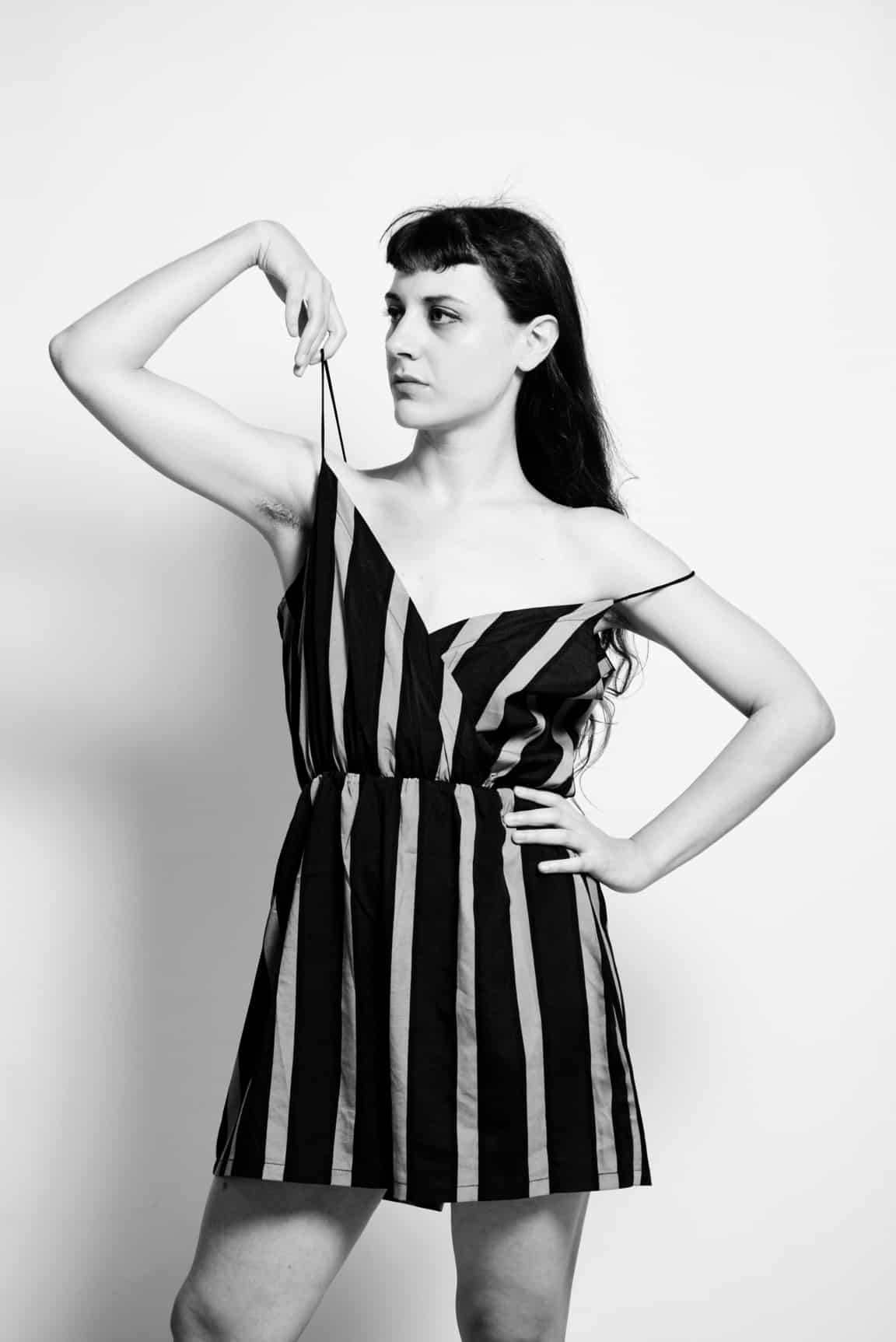 No Nude | 2021-05 | Girl with stripe dress | giovannipasiniphoto.com