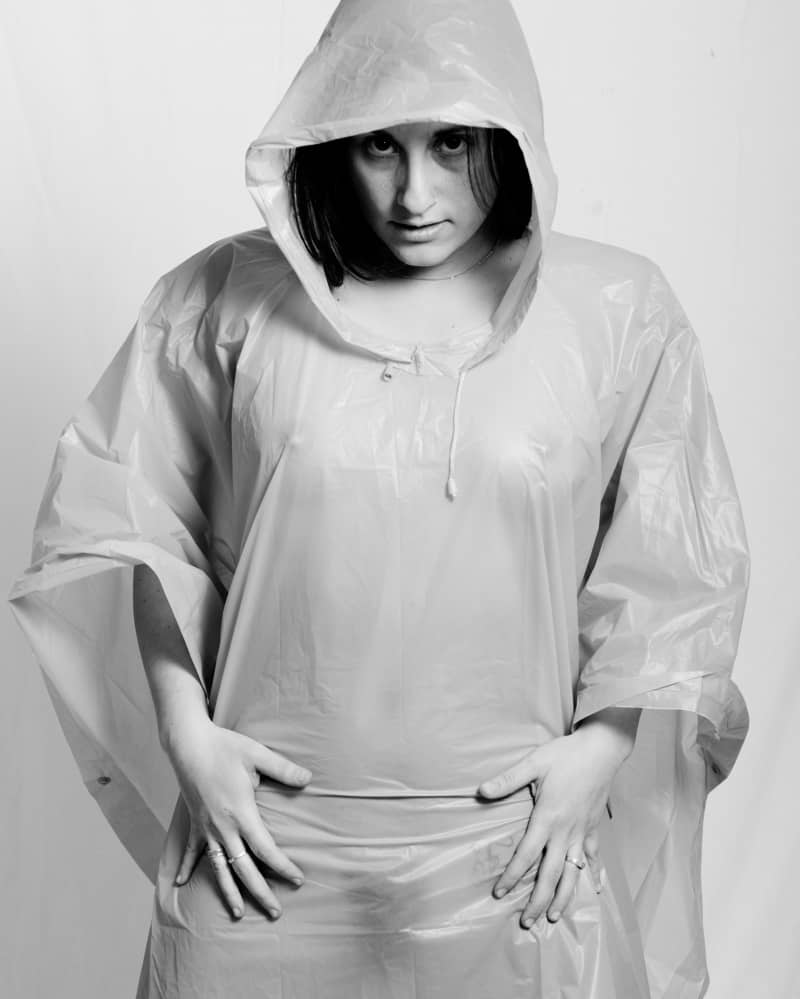 No Nude | 2021-11 | Girl with plastic coat | giovannipasiniphoto.com